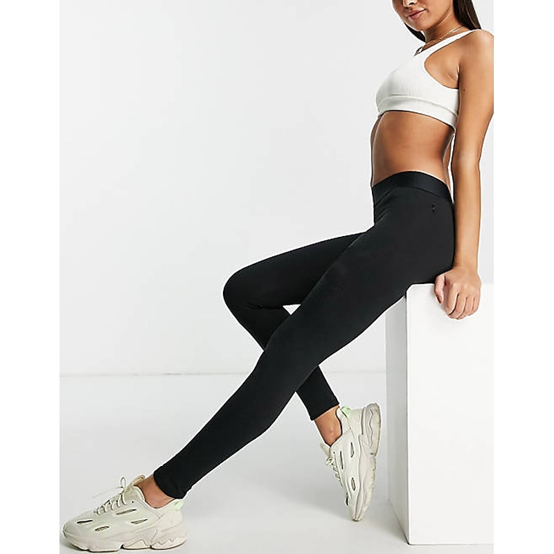 Women's Yoga Pants Seamless Butt Lift Tummy Control High Waist Gym Workout Running Fitness Cropped Leggings Bottoms Solid Color Dark Grey Black White Spandex Fall Sports Activewear High Elasticity