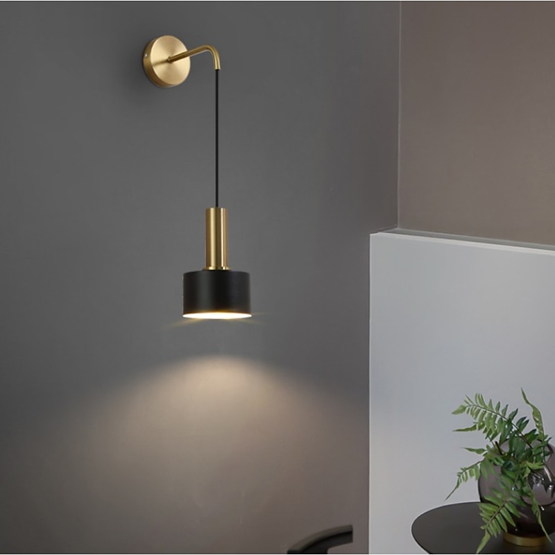 Indoor Modern Nordic Style Indoor Wall Lights Living Room Bedroom Iron Wall Light  85~265V3