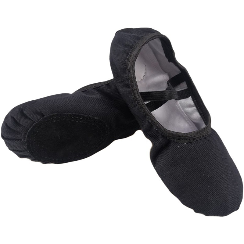 Women's Soft Pink Ballet Slippers – Comfortable Dance Shoes with Elastic Straps for Ballet, Dance Classes & Performances4