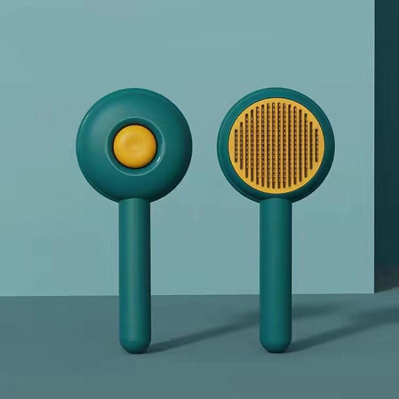 Cat Brush Pet Comb Hair Removes Dog Hair Comb For Cat Dog Grooming Hair Cleaner Cleaning Beauty Slicker Brush Pet Supplies2