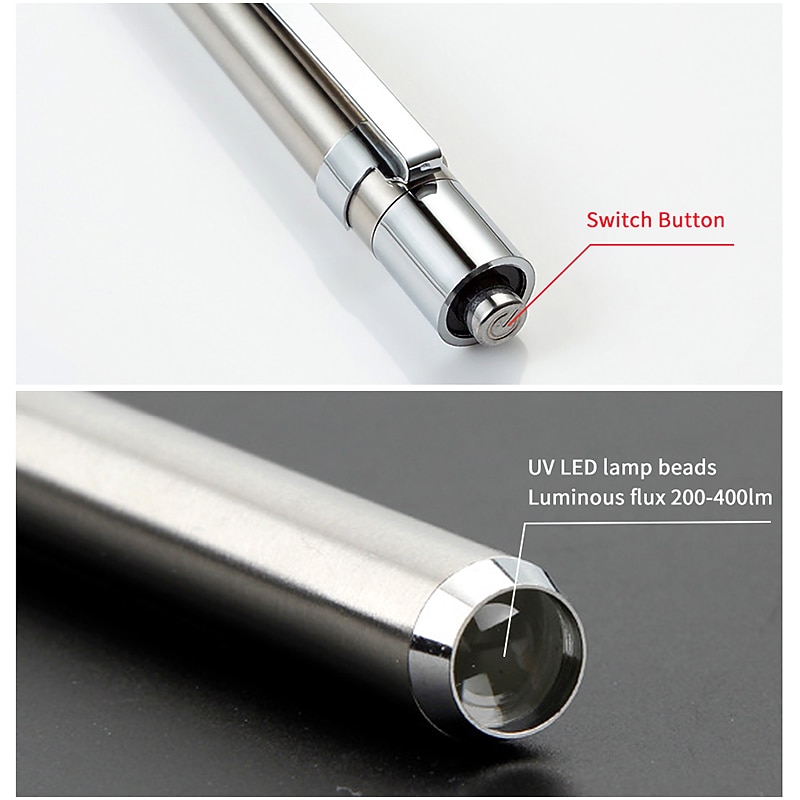 UV inspection lamp 365/395 mini portable lamp LED ultraviolet jade identification money inspection cat moss inspection3