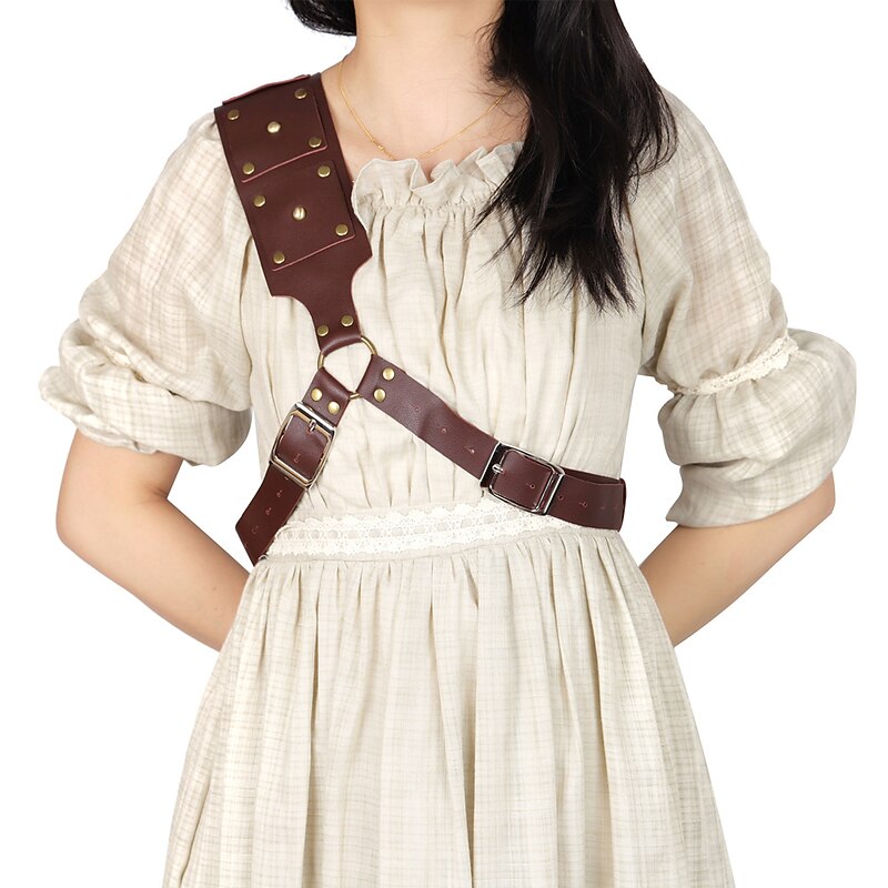 Retro Vintage Medieval Renaissance Scabbard Sword Holder Sword Frog Knight Ritter Viking Outlander Fancy Dress Men's Women's Unisex Pirate Fantasy Masquerade Party / Evening Adults' More Accessories3