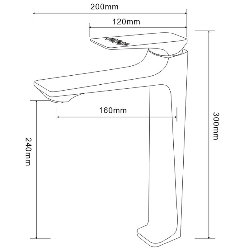 Bathroom Sink Faucet,Brass Stereoscopy Single Handle One Hole Bath Taps with Hot and Cold Switch2