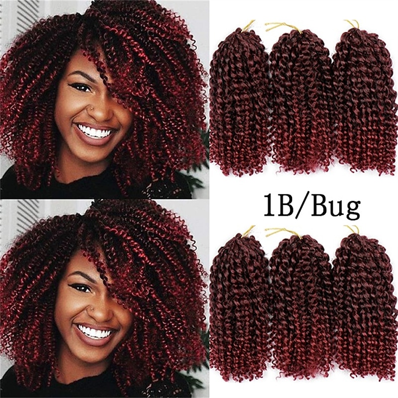 Marlybob Braiding Hair Hook Braids Afro Kinky Curly Crochet Braids Passion Twist Organic Hair Tress For Hair Extensions4