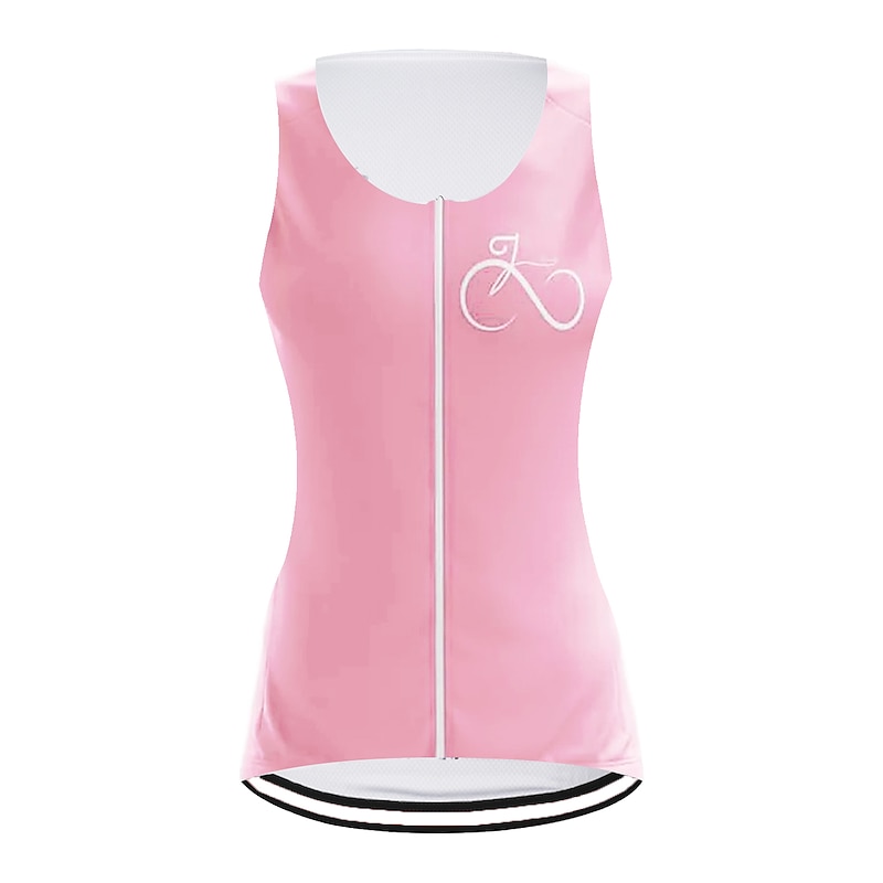 Women's Cycling Vest Cycling Jersey Graphic Funny Sleeveless Bike Jersey Top with 3 Rear Pockets Mountain Bike MTB Road Bike Cycling Quick Dry Reflective Strips Moisture Wicking Breathable Sports2