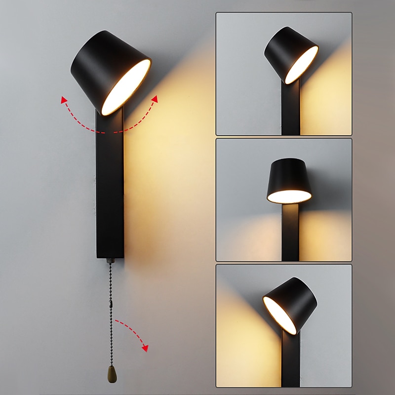 Indoor LED Modern Indoor Wall Lights Bedroom Dining Room Metal Wall Light 220-240V 7 W3