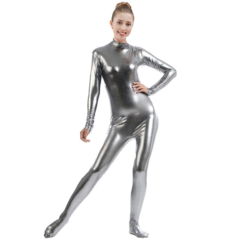 Zentai Suits Cosplay Costume Catsuit Catwoman Carnival Costume Full Body Suit Women's Cosplay Sexy Costume Solid Color Spandex Lycra Costume for Masquerade Adults'4
