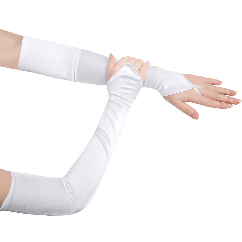 1950s Roaring 20s 1920s Gloves The Great Gatsby Wedding Guest Fancy Dress Women's Masquerade Party / Evening Wedding Reception Bachelorette Party Adults Gloves3