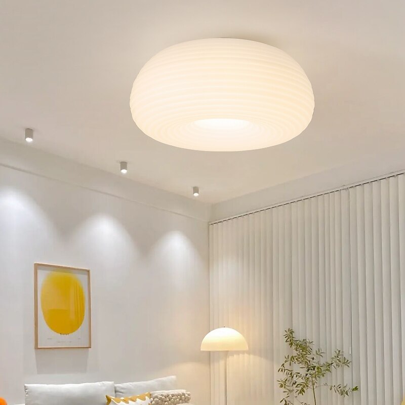 20cm Ceiling Lights Dimmable Geometric Shapes Ceiling Lights Resin Modern Style Fashion Globe LED Modern 220-240V