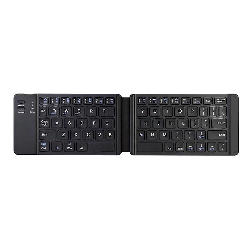 Mini Wireless Bluetooth Folding Keyboard Foldable Wireless Keypad for IOS/Android/Windows ipad Tablet phone2