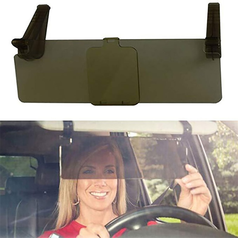 StarFire Car Sun Visor Polarized Sunshade Plate HD Anti-Dazzle Anti-UV Rotatable Adjustable Sun Visor Blocker Car Accessories