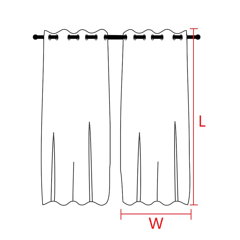 Waterproof Outdoor Curtains for Indoor Wedding Patio Thick Privacy Grommet Curtains for Wedding Bedroom, Living Room, Porch, Pergola, Cabana, 1 Panel3