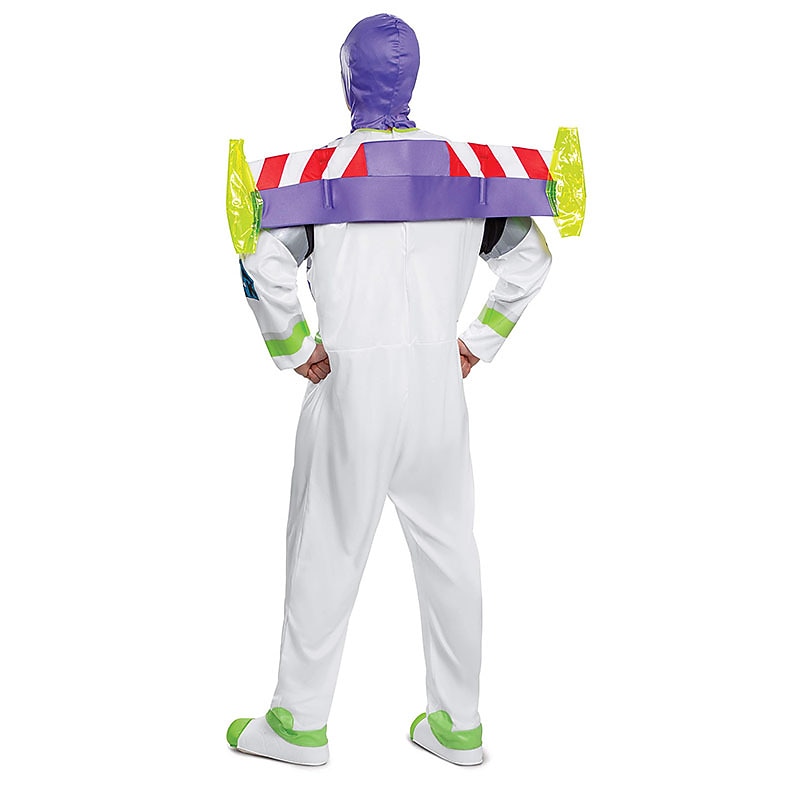 Toy Story Buzz Lightyear Cosplay Costume Halloween Props Masquerade Men's Boys Movie Cosplay Anime Green Leotard / Onesie Wings Carnival Children's Day New Year Cotton World Book Day Costumes2