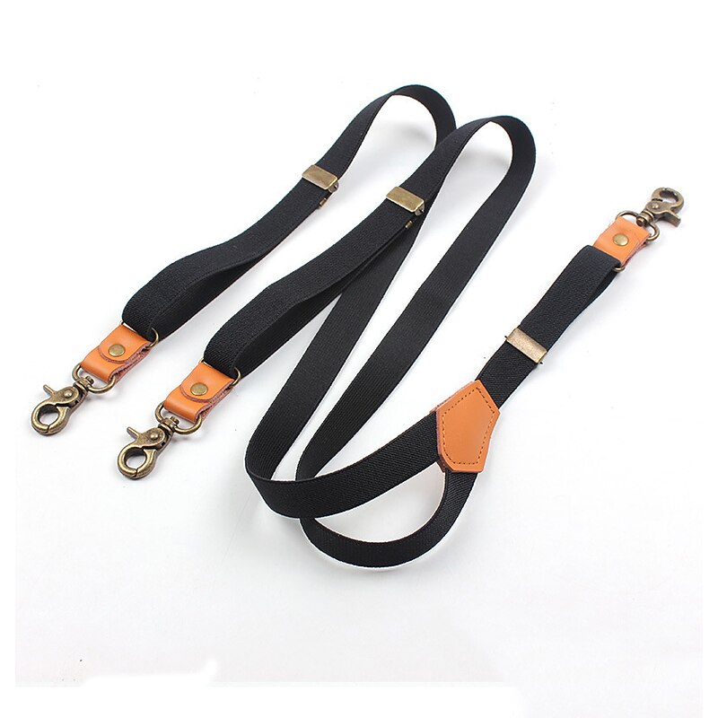 Retro Vintage Roaring 20s 1920s Suspenders The Great Gatsby Gangster Fancy Dress Men's Masquerade Party / Evening Bachelorette Party Adults Suspenders2