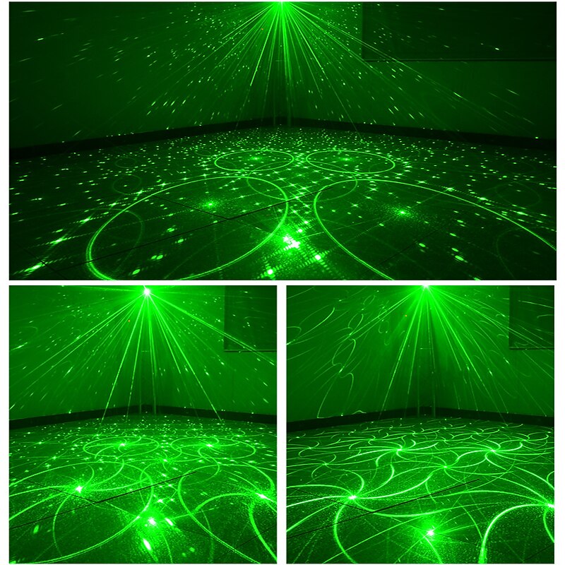 RGB LED Stage Light - USB Rechargeable Disco & UV Black Light Effect Laser Projector for Party, KTV & Home Decor2