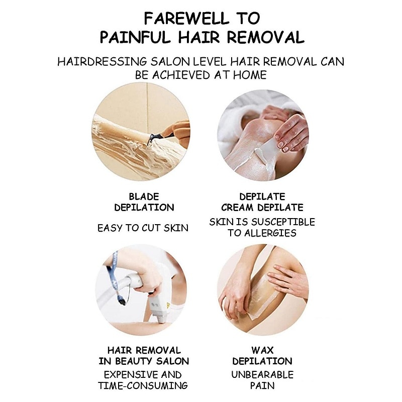 Crystal Hair Eraser for Women and Men Magic Hair Remover Painless Exfoliation Magic Hair Removal Tool Crystal Hair Remover for Arms Legs Back2