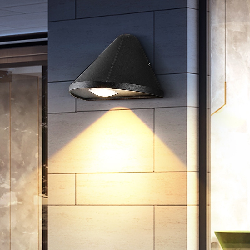 7W Outdoor Modern Waterproof Doorplate Wall Lamp is Suitable for Corridor Courtyard Wall Outdoor Doorplate Lighting Indoor Bathroom Bedroom Study2