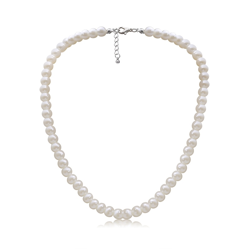 Beaded Necklace Pearl Necklace For Women's Pearl Party Wedding Casual Pearl Imitation Pearl
