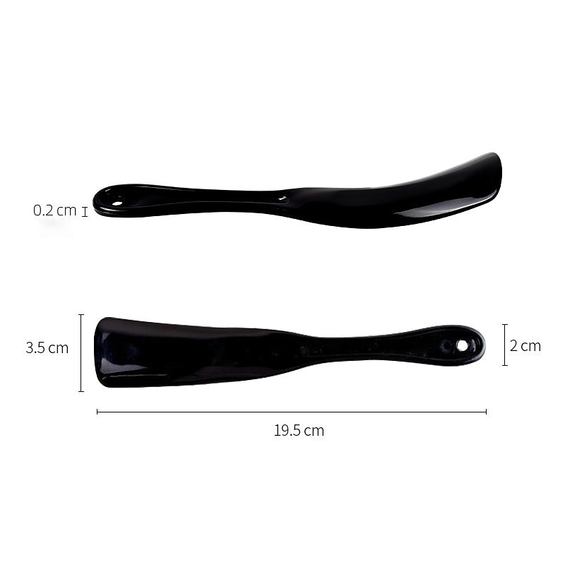 Durable Plastic Shoe Horn – Ergonomic Long Handle Design for Easy Slip-On, Portable Shoe Helper for Men, Women, Seniors, and Kids – Ideal for Home, Travel, and Daily Use3