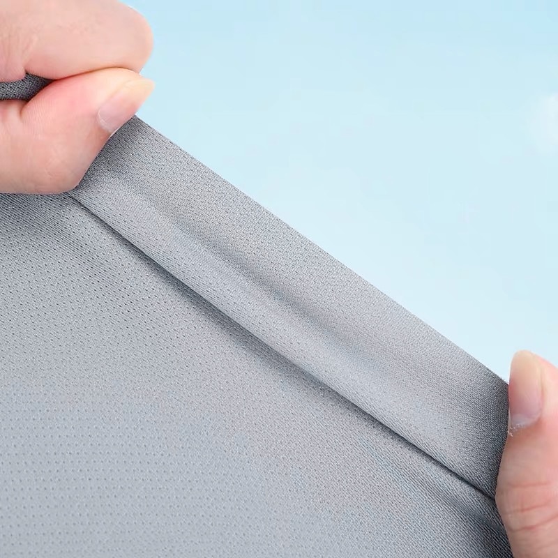 Men's T Shirt Moisture Wicking Shirts Short Sleeve Crew Neck Spring & Summer Plain Fashion Designer Casual Classic Style Street Holiday Beach Black White Dusty Blue Top Tee for Men4