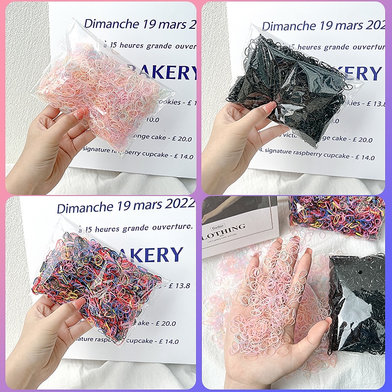 Others Hair Accessories PVC / Vinyl Wigs Accessories Women's / Girls' 3000 pcs pcs cm Holiday / Daily Wear / Date Headpieces / Cute / Sweet Mini / Kids / Teen / Youth2