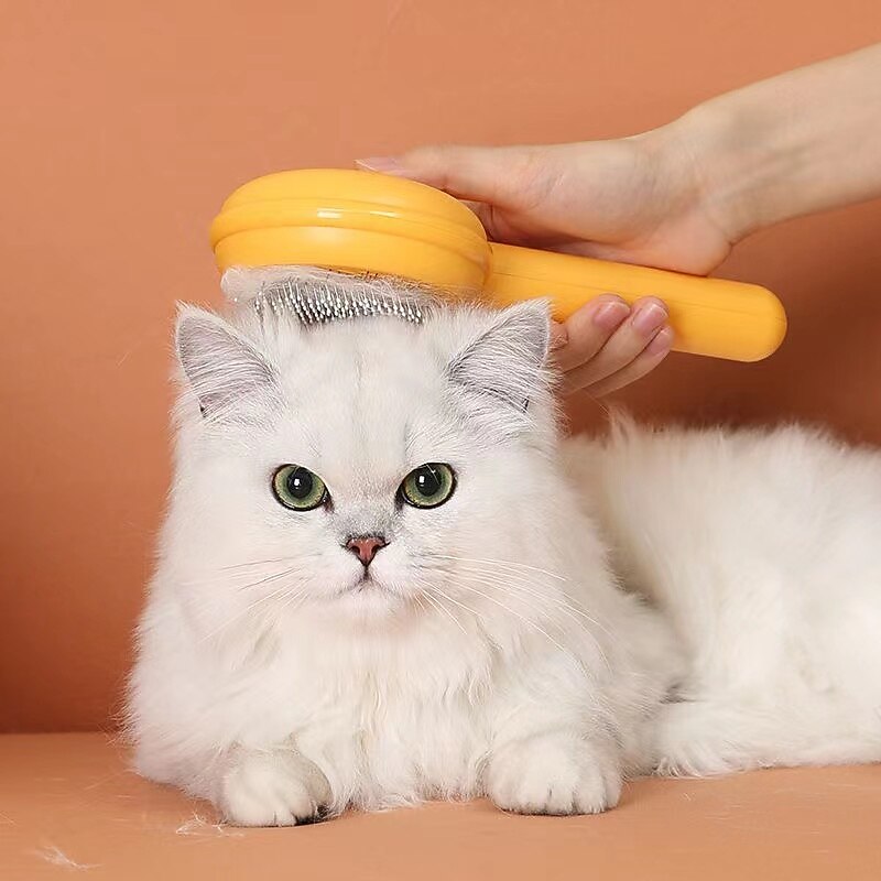 Cat Brush Pet Comb Hair Removes Dog Hair Comb For Cat Dog Grooming Hair Cleaner Cleaning Beauty Slicker Brush Pet Supplies4