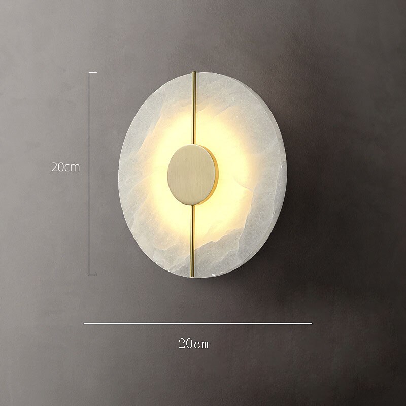 Indoor Wall Lights Bedroom Dining Room Copper Wall Light 220-240V 10 W4