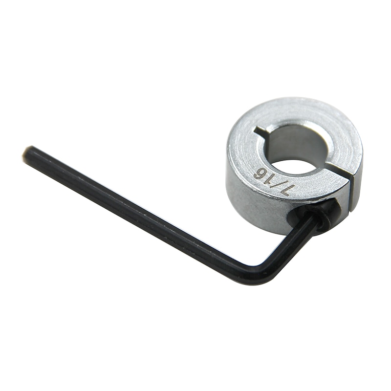 8pcs Open Type Axis Fixed Ring Bearing Sleeve Limit Locking Shaft Positioning Ring Clamping Tool With Wrench4