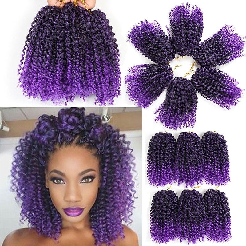 Marlybob Braiding Hair Hook Braids Afro Kinky Curly Crochet Braids Passion Twist Organic Hair Tress For Hair Extensions2