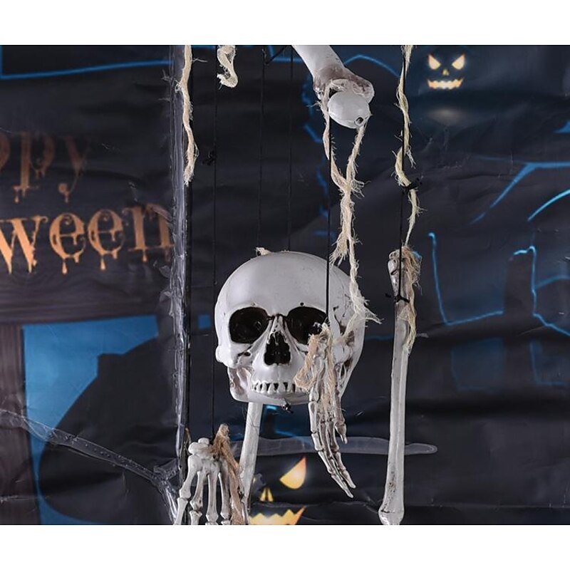 Halloween Skull Skeleton Wind Chime Pendant Wall Hanging Gift Ornament Home Garden Decor 40x60cm/16"x24"inch2