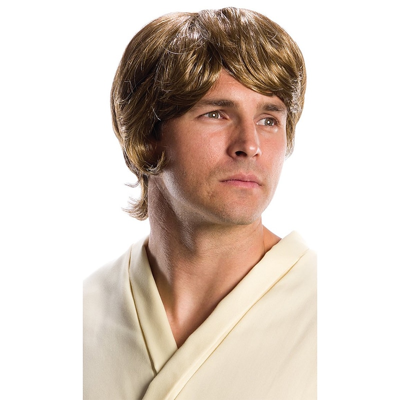 Adult Luke Skywalker Wig for Cosplay Synthetic Wg Halloween Wigs