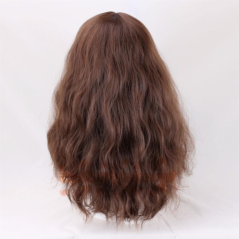 Hermione Jean Granger Cosplay Wig Brown Curly Heat Resistant Synthetic Hair Cosplay  Wigs Halloween Wigs2
