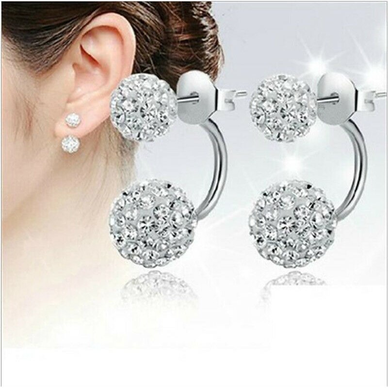 Women's Drop Earrings Geometrical Precious Fashion Cute Stylish Elegant Korean Earrings Jewelry Silver For Wedding Party Holiday Engagement Festival 1 Pair3
