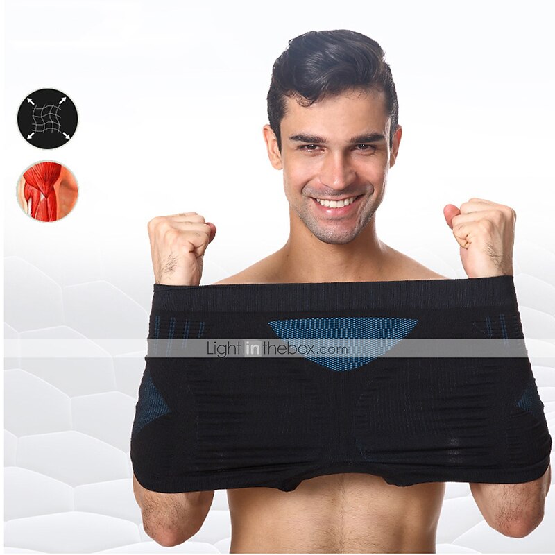 Mountainpeak Men's Cycling Under Shorts Lycra Bike Underwear Shorts Padded Shorts Chamois Breathable 3D Pad Quick Dry Sports Black / Blue Mountain Bike MTB Road Bike Cycling Clothing Apparel Bike3