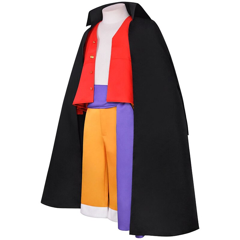 Luffy Anime Cosplay Costume Cosplay Suits Costume For Men's Adults'3