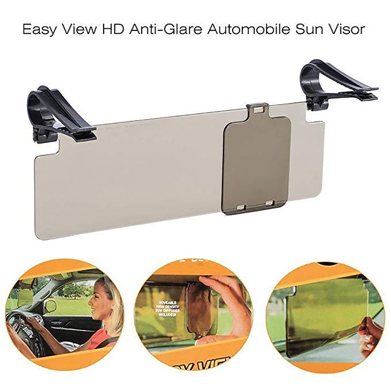 StarFire Car Sun Visor Polarized Sunshade Plate HD Anti-Dazzle Anti-UV Rotatable Adjustable Sun Visor Blocker Car Accessories2