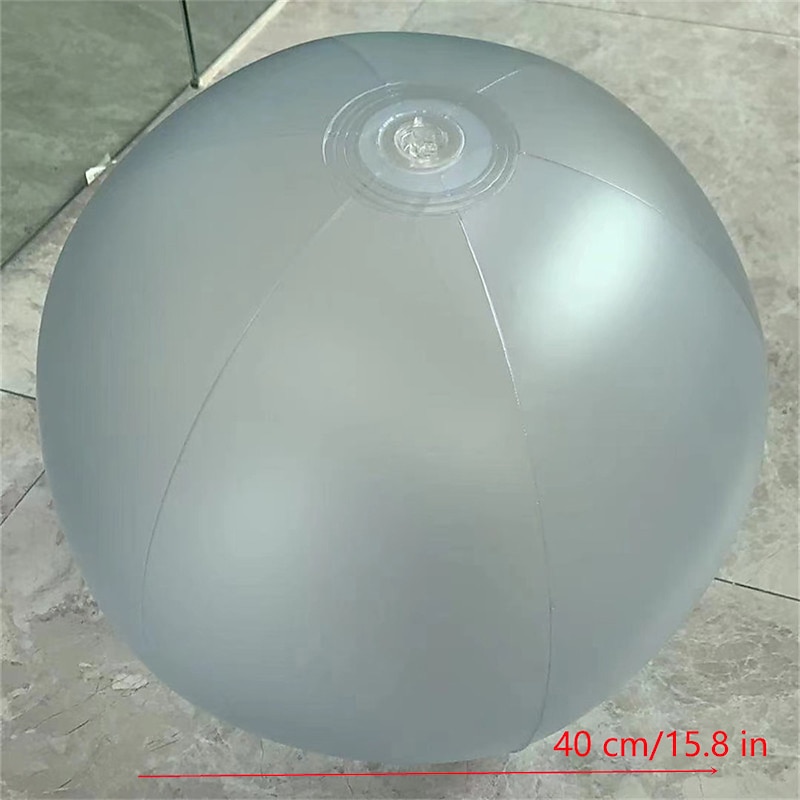 1/2/3pcs PVC 40cm RGB Floating Pool Light 13 Colors Glowing Decorative Beach Ball For Outdoor Swimming Pool Pool Sports Equipment4