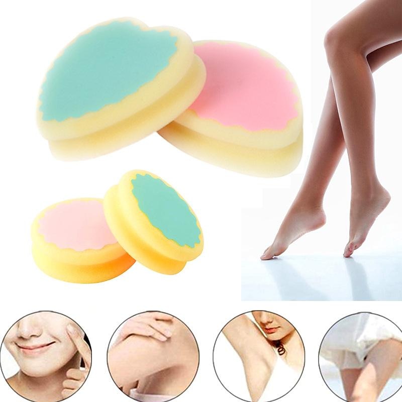 Magic Painless Hair Removal Depilation Sponge Pad Remove Hair Remover Women Hair Remover Sponge Effective Skin Care