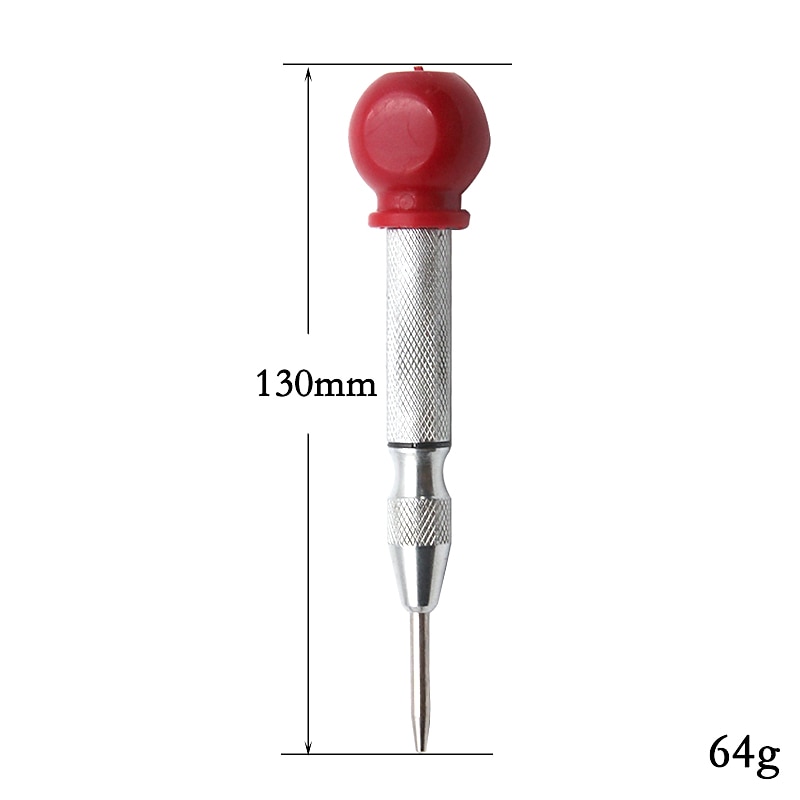 1PC Automatic Center Punch Center Hole Punch Machinists Carpenters Tool Wood Press Dent Marker Woodwork Tool Drill Bit4