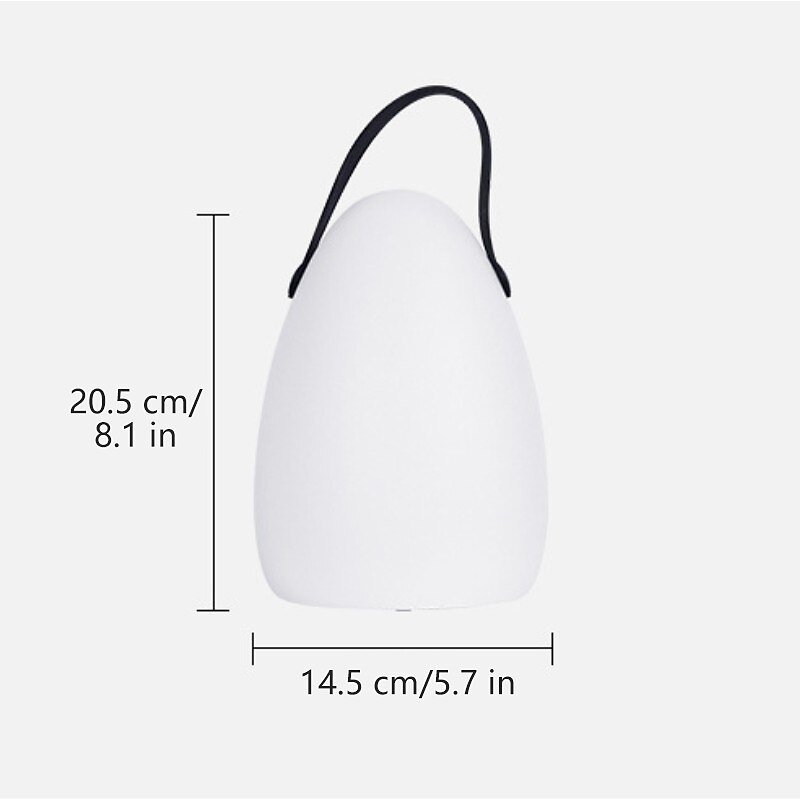 Portable Lantern Hanging Tent Light USB Rechargeable LED Night Light For Bedroom Living Room Camping Light Remote Control Colorful Atmosphere Camping Light Camping Portable Light Easy to Carry4