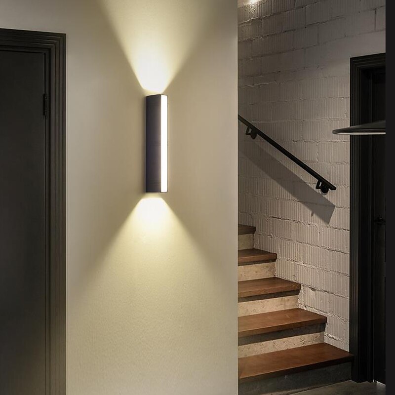 Outdoor Indoor LED Outdoor Wall Lights Indoor Wall Lights Living Room Outdoor Aluminum Wall Light 85-265V2