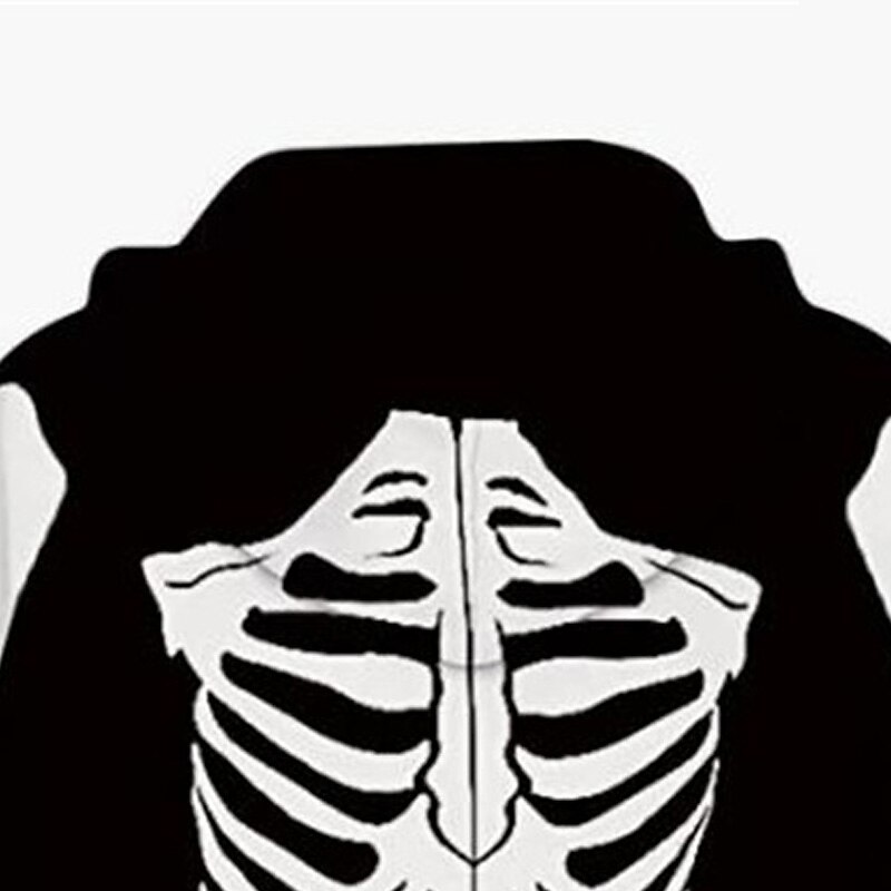 Halloween Boys 3D Skull Hoodie Long Sleeve 3D Print Fall Winter Punk Vintage Sports Polyester Kids 4-12 Years Outdoor Daily Indoor Regular Fit4