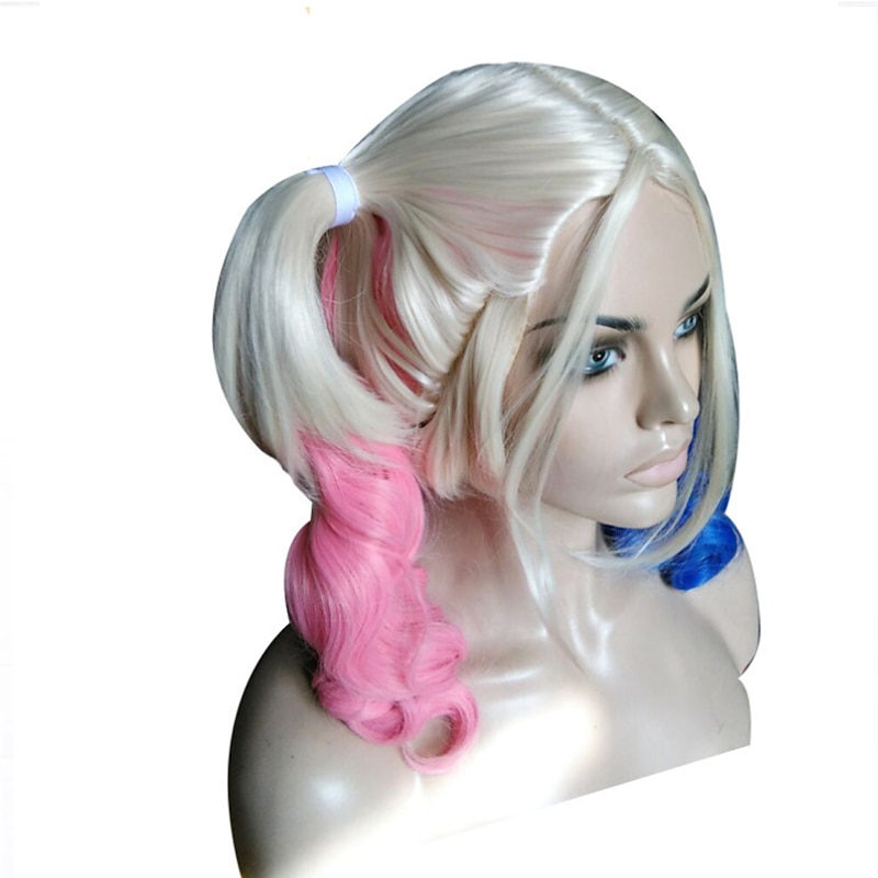 Rubie's  Co. Women's Suicide Squad Harley Quinn Value Wigs Halloween Wigs3