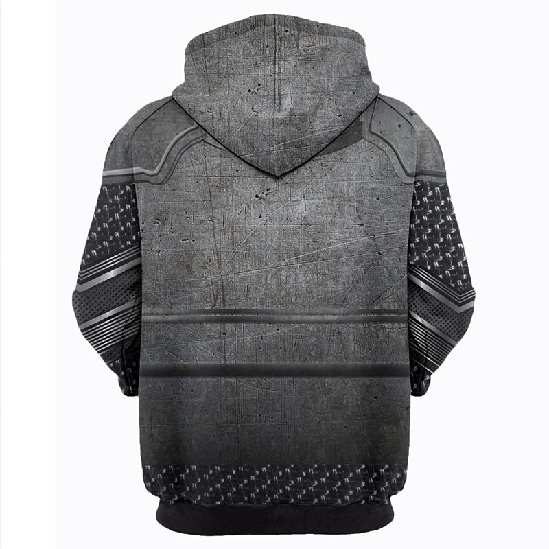 The Last Templar Crusader Knights Templar Hoodie Cartoon Manga Anime 3D Front Pocket Graphic For Women's Adults' 3D Print2