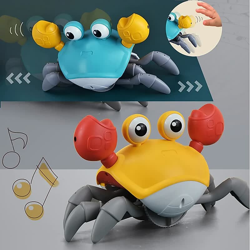 Induction Escape Crab Rechargeable Electric Pet Musical Toys Children'S Toys Birthday Gifts Interactive Toys Learn To Climb Toys4