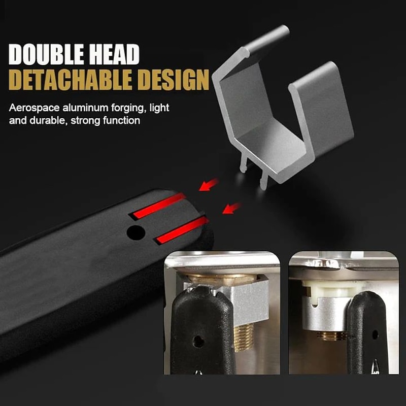 Universal Adjustable Double-ended Wrench Multifunctional Bathroom Plumbing Installation Tool Household Water Pipe Faucet Maintenance And Disassembly Tool4