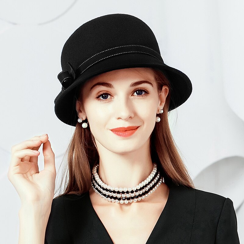 Gemstone & Crystal / Wool Hats / Headpiece with Crystal 1 Piece Party / Evening / Casual / Outdoor Headpiece4