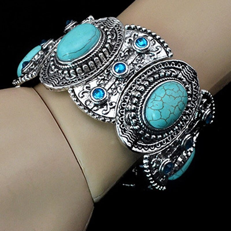 Women's Bangle Textured Street Geometry Bracelets & Bangles4