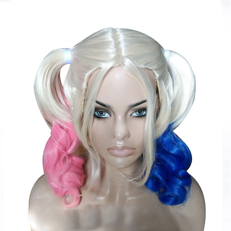 Rubie's  Co. Women's Suicide Squad Harley Quinn Value Wigs Halloween Wigs2