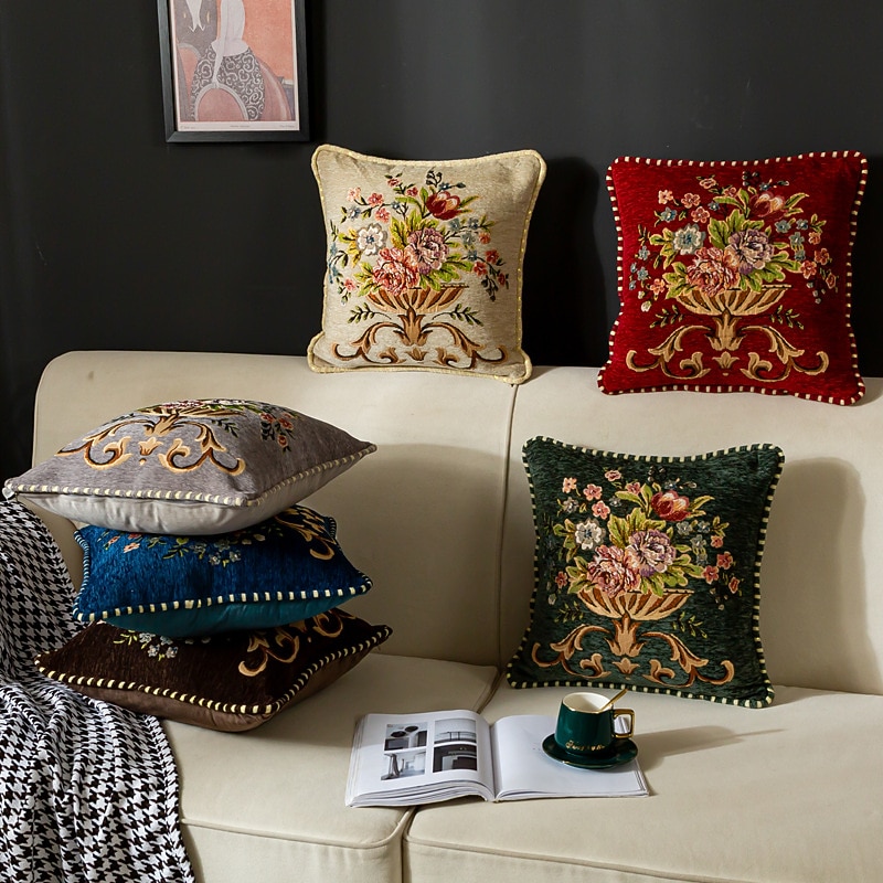 Coolest Pillows Decorative Toss Pillows Boho Geometric Tufted Leaf Throw Pillow Covers Soft Farmhouse Woven Tassel Accent Pillow Cases Modern Tribal Textured3